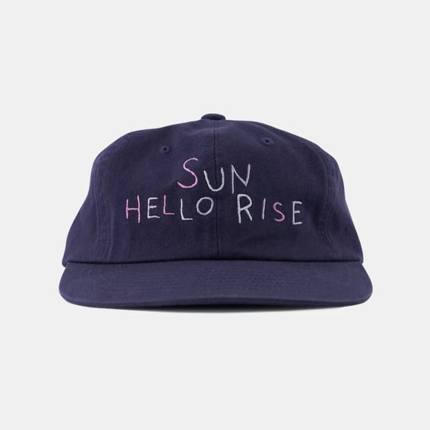 헬로선라이즈 HS Doodle Logo RX 6P cap purple