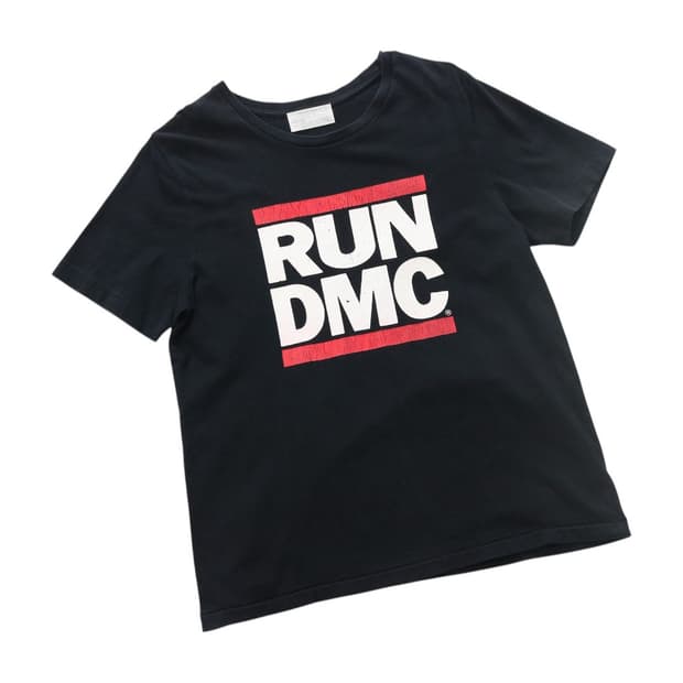 run dmc 런 디엠씨 프린팅 반팔티셔츠