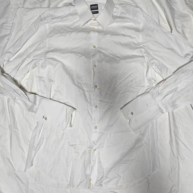 알마니 꼴레지오니 셔츠 화이트 42