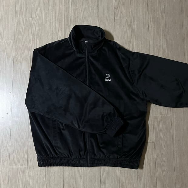 LMC 벨벳집업 스웨이드 자켓