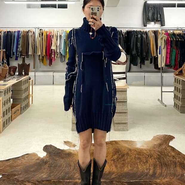 H&M x MAISON MARGIELA knit ops 마르지엘라 콜라보