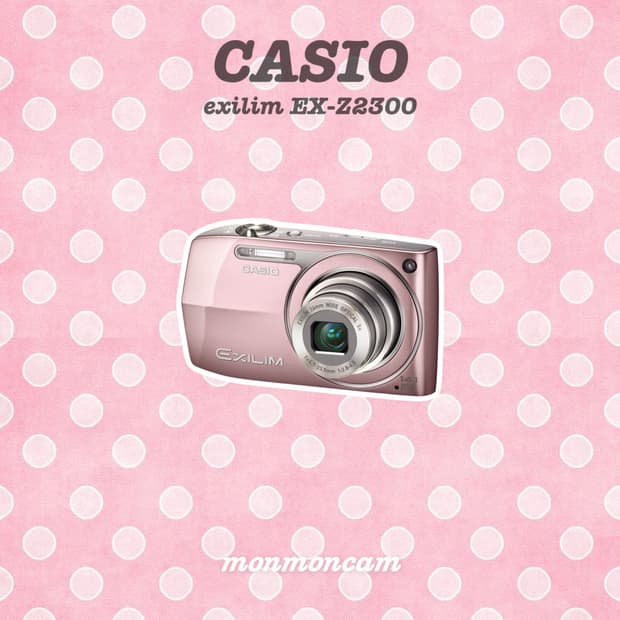 카시오 엑슬림 ex-z2300 핑크 Casio 디카 지삼이