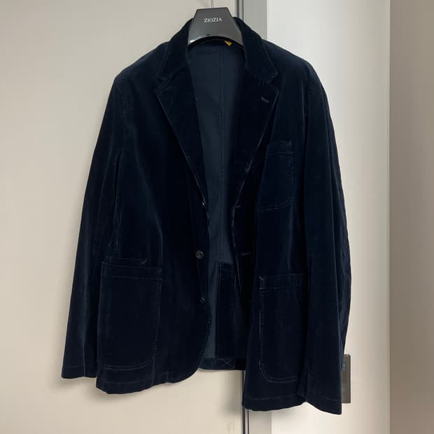 폴로 랄프로렌 네이비 코듀로이 스포츠자켓 48L XXL