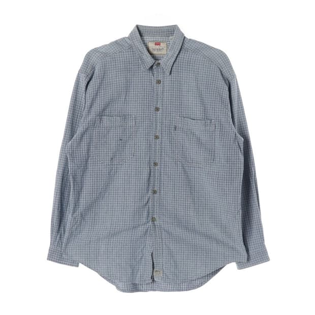 리바이스 빈티지 체크 오버핏 셔츠 XL
