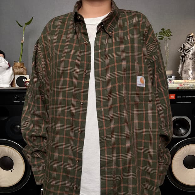 칼하트 체크셔츠