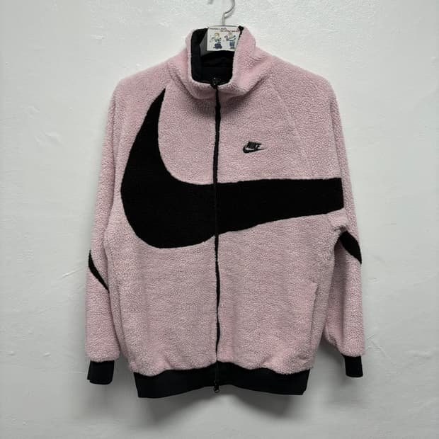 나이키 리버서블 빅 스우시 플리스