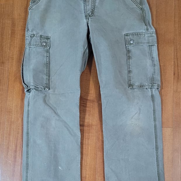 칼하트 릴렉스핏 카고 모스그린