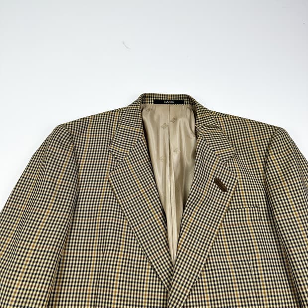 닥스 클래식 체크 블레이저 자켓 (L)