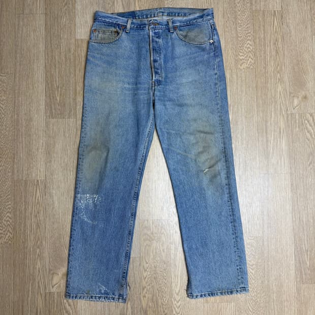 92s미제 리바이스 501 데님팬츠36x30