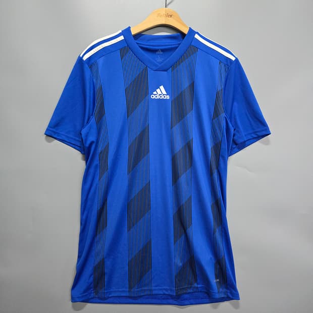 아디다스(ADIDAS) 스트라이프 19 축구 저지 반팔 L
