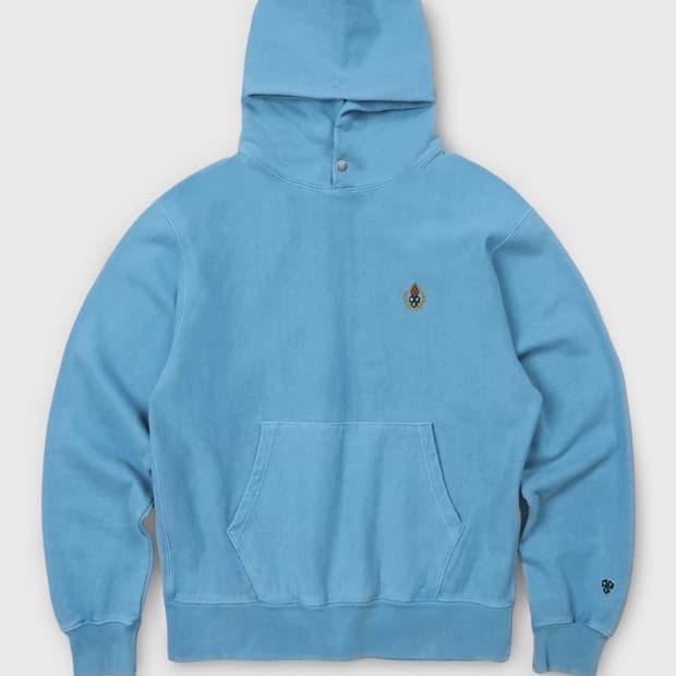 헤리티지플로스 후드 스카이 블루 L