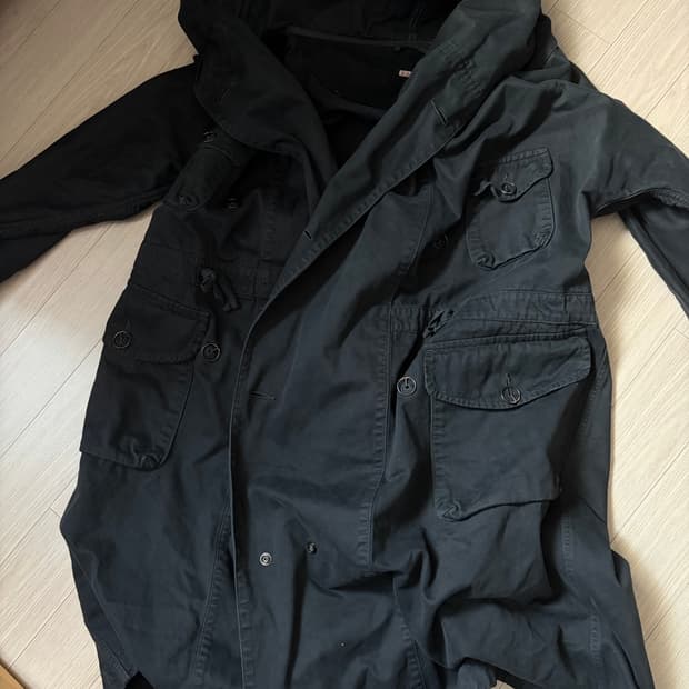 캐피탈 링코트 블랙 롱버전 [1]