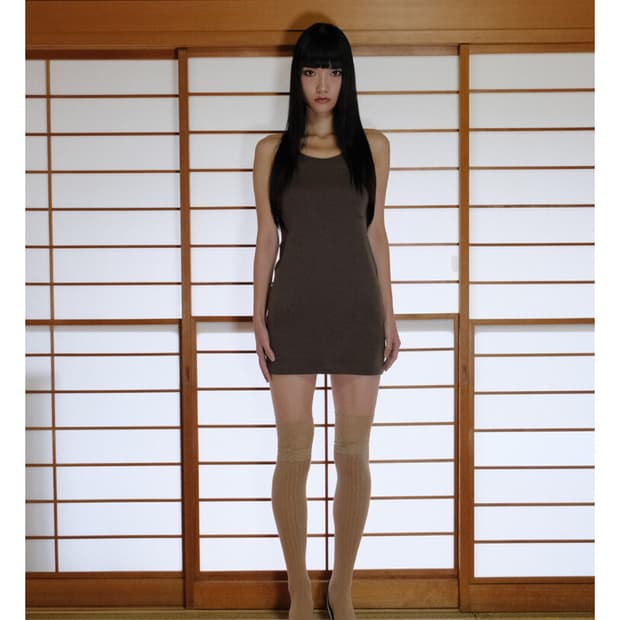 Wsc 아카이브 Back hole tank top dress 원피스