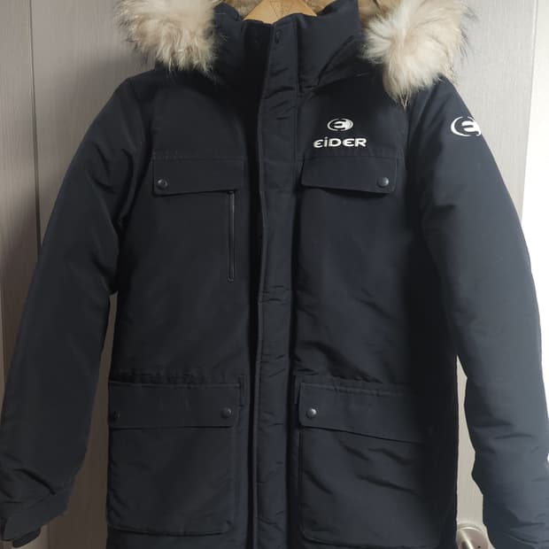 아이더 덕다운 숏패딩, S