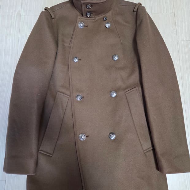솔리드옴므 우영미 더블 브레스트 코트