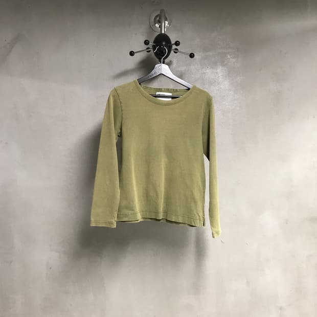 MHL 마가렛호웰 긴팔 티셔츠 카키 S(W)