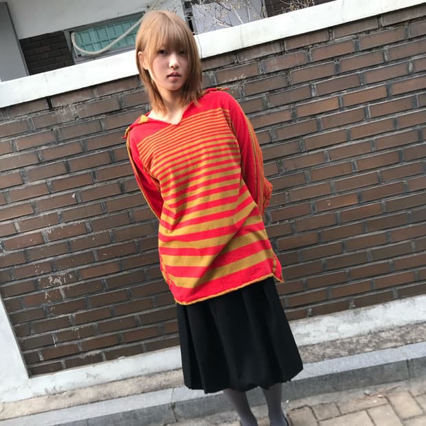 이세이미야케 패턴 상의