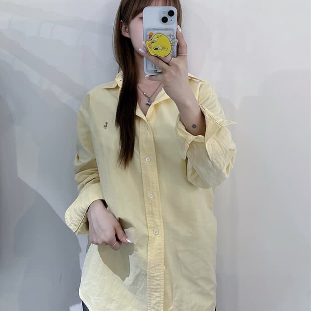 폴로랄프로렌 멀티포니 레몬 셔츠