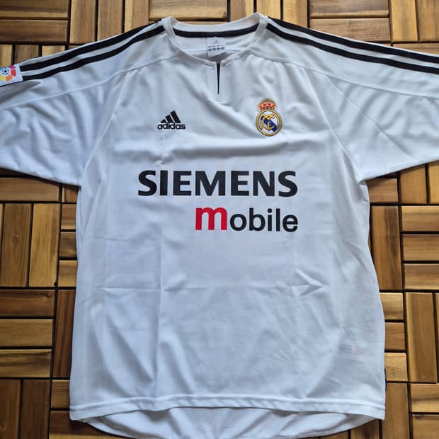 Adidas 03-04 레알 마드리드 홈 유니폼 올드래플