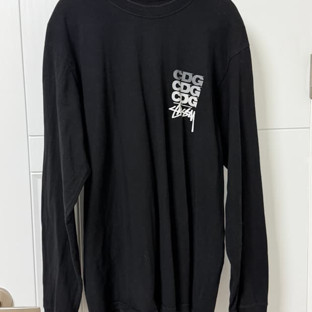 스투시 x cdg 롱슬리브 M