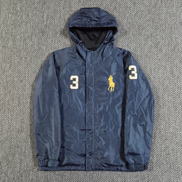 폴로 랄프로렌 빅포니 네이비 바람막이
