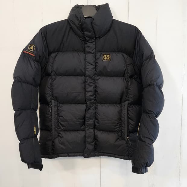 실측100(L) 코오롱 800필 윈드스토퍼 패딩