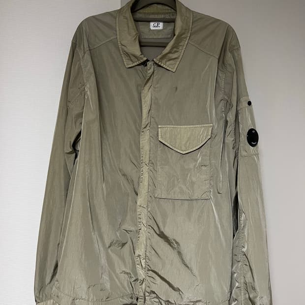 ( C.P. Company ) CP 컴퍼니 크롬 R 포켓 오버셔츠