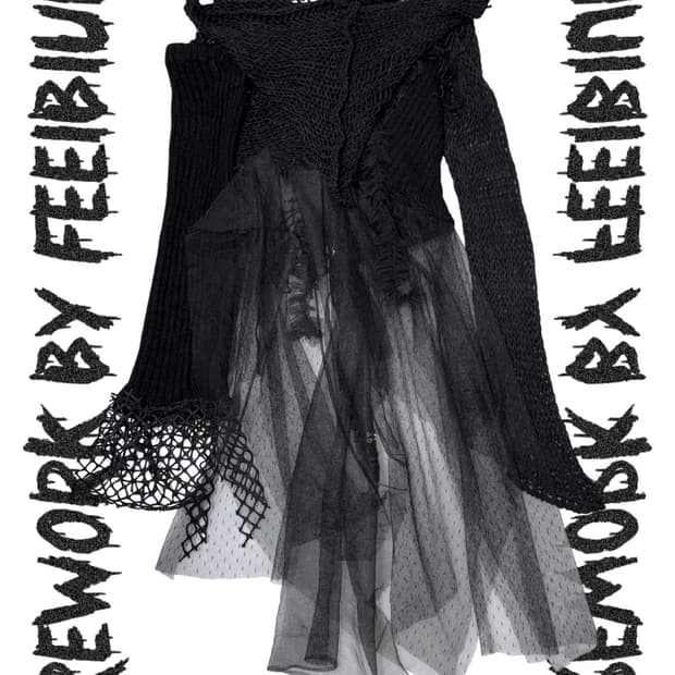 FEELBLUE REWORK 021 – Black Ruin Dress