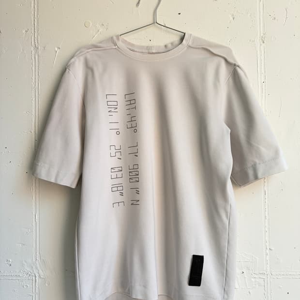 C DIEM reflector print sleeve t-shirt 