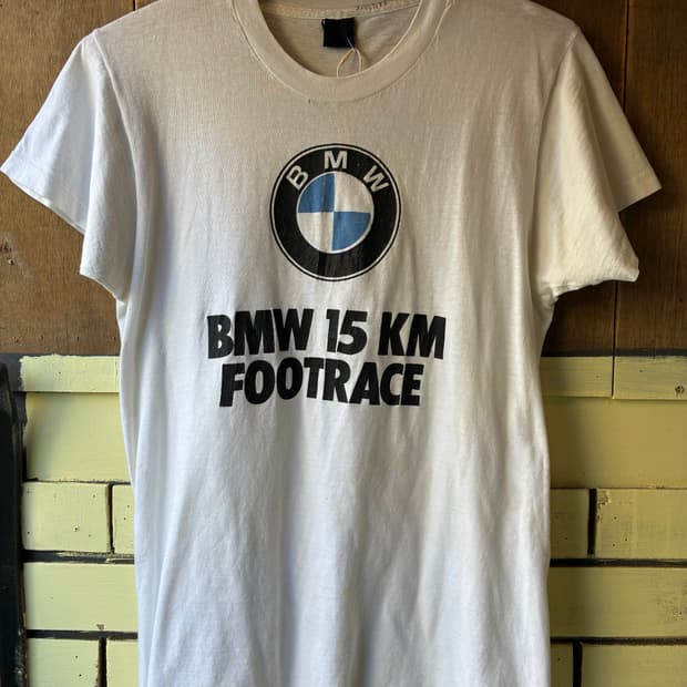 80s~90s BMW 15KM Footrace T-shirt