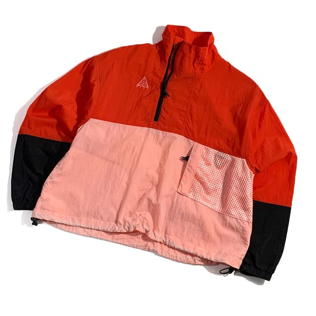 나이키 Acg 우먼스 우븐 크롭 아노락 