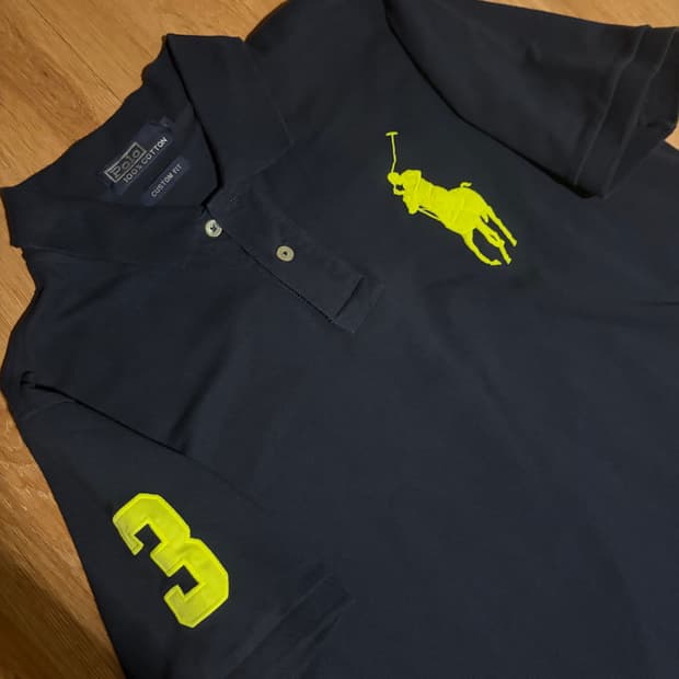 폴로 빅포니 카라티 반팔 L