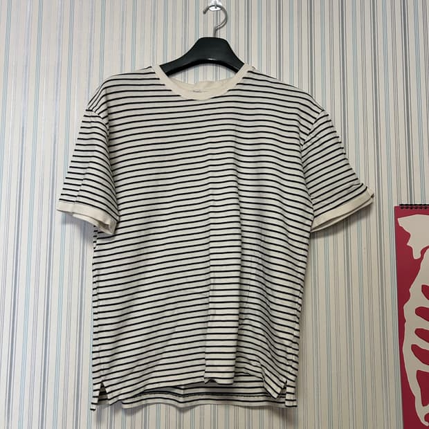 블랭크룸 스트라이프 티셔츠 M