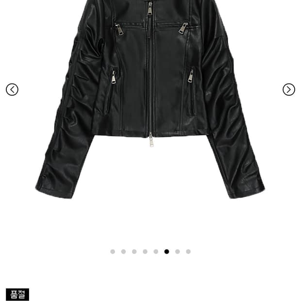 길라아카이브 레더자켓(블랙)