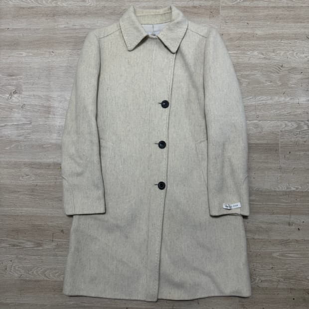 시스템 여성 모직 코트