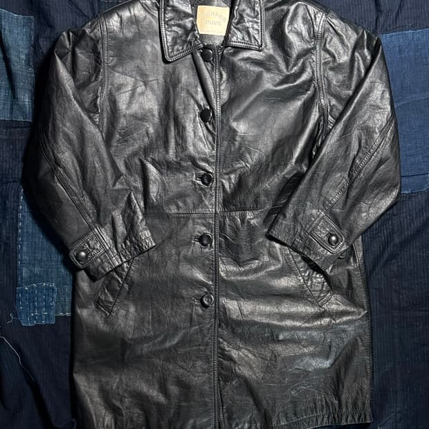 80-90‘s 하이퍼 드라이브 카우하이드 싱글 코트 9AR