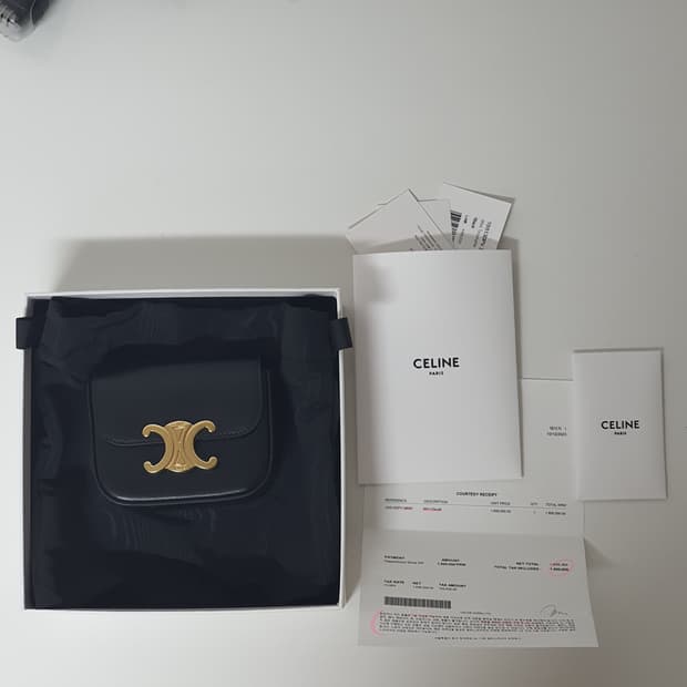 셀린느 미니 클로드 블랙