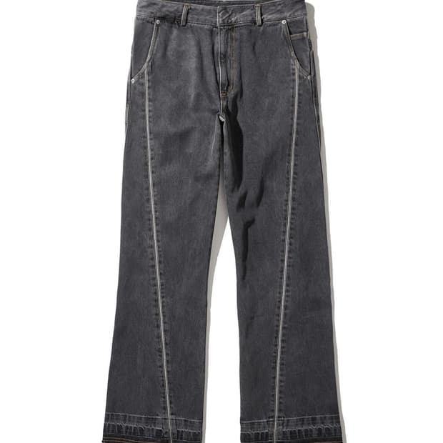 (S) XLIM EP.7 03 TROUSERS CHARCOAL 트라우저