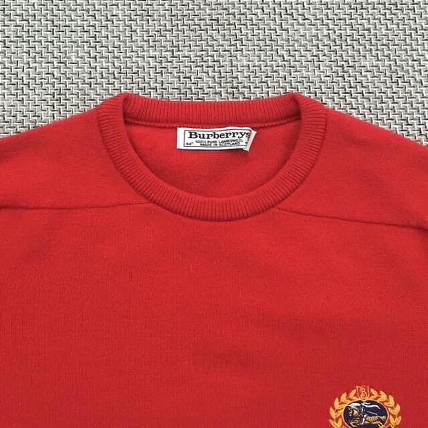 Classic logo pure wool crewneck sweater