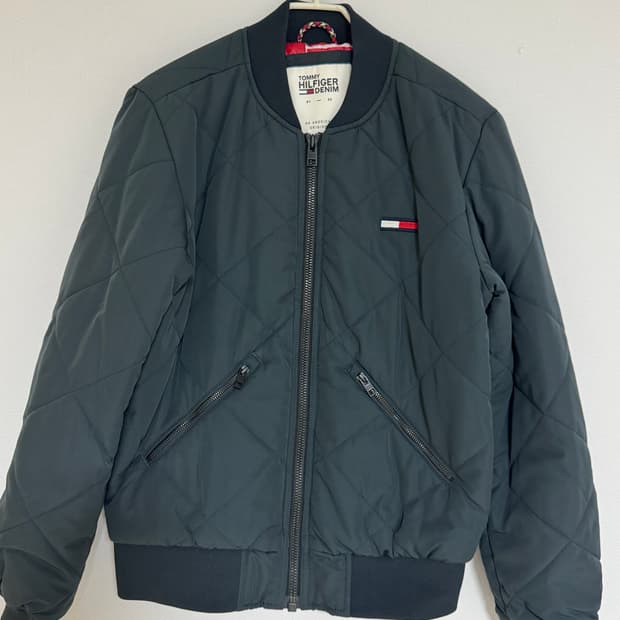 타미힐피거 봄버자켓 항공점퍼
