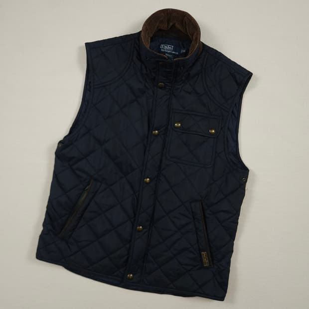 L(100) 폴로 랄프로렌 클래식 퀼팅 베스트