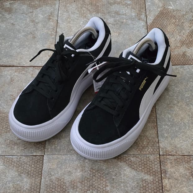 (230)푸마 스웨이드 마유 블랙 