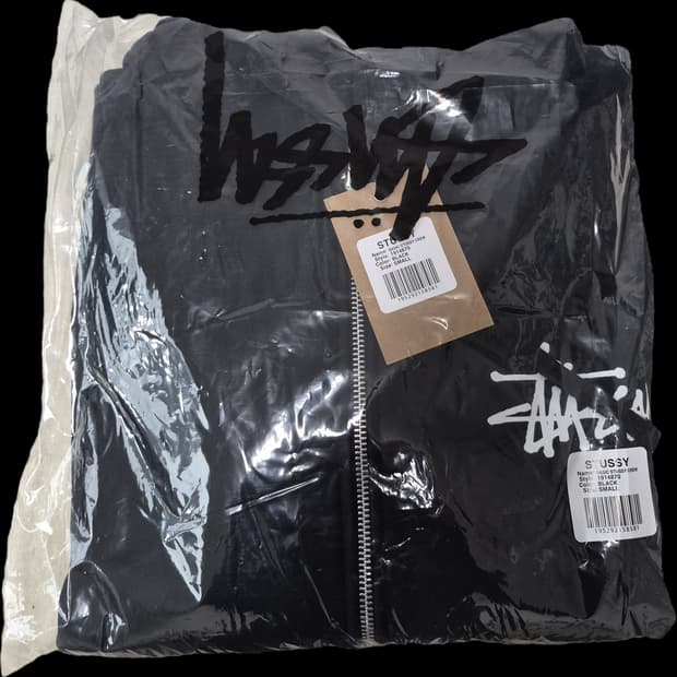 스투시 베이직 후드집업