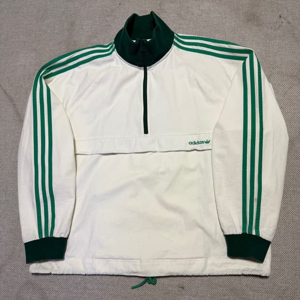 아디다스 스트라이프 풀오버 스웨트셔츠