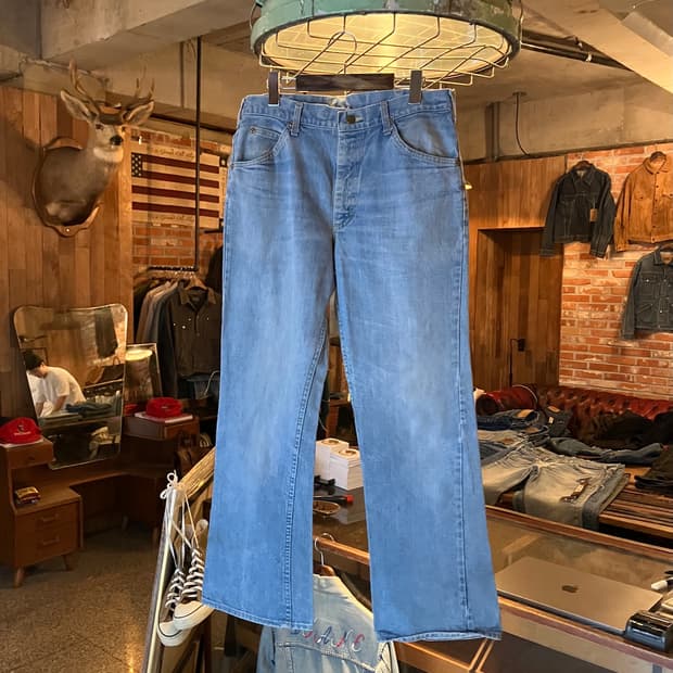 80s USA 빈티지 LEE 리 라이더스 200 데님 팬츠