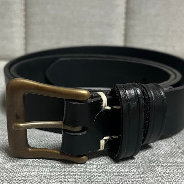 (WAREHOUSE)웨어하우스 LOT6041 슬림 벨트(38사이즈)