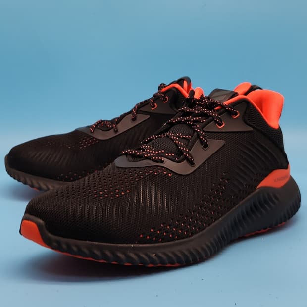 oo 아디다스 알파바운스  블랙 오런지 운동화290