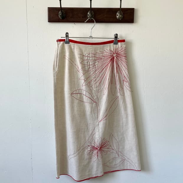 UNITED COLORS OF BENETTON 스티치 스커트