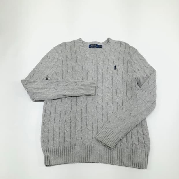 폴로 랄프 로렌 케이블 니트  xs