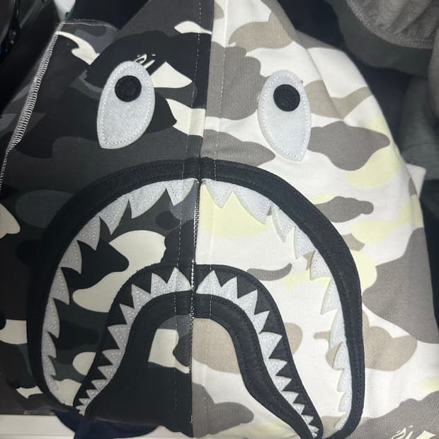 베이프 샤크후드 야광